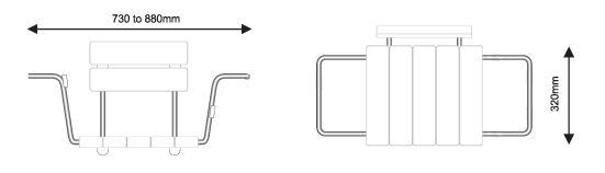Bath Seat Dimensions